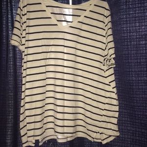 Ava and Vic striped tee. Perfect condition!